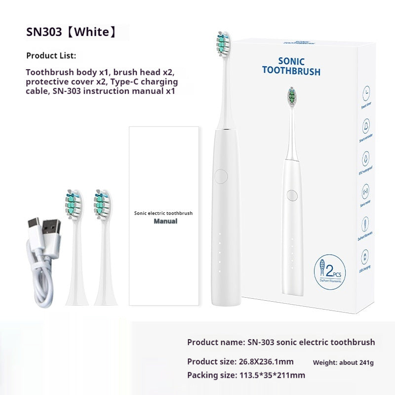 Smart Waterproof Portable Electric Toothbrush