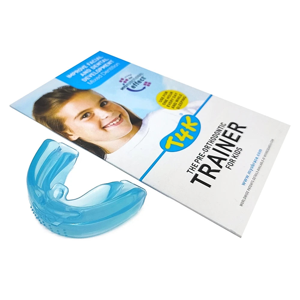 Myobrace T4K  Pre-Orthodontic Trainer for Kids/MRC Dental Teeth trainer appliance T4K Blue/Myobrace Teeth Trainer T4K