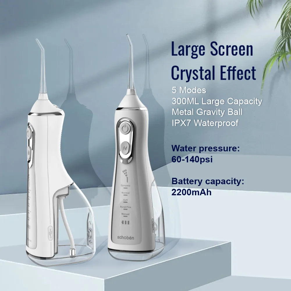 Oral Irrigator, dental water flosser - IPX6 Waterproof Teeth Cleaner