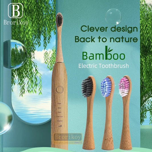 Bamboo Electric Tooth Brush